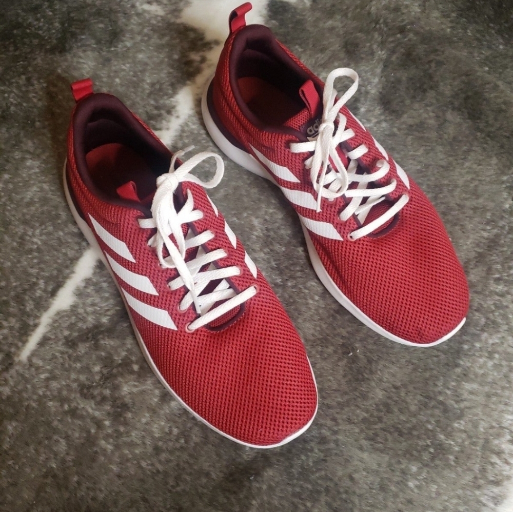 SOLD... Men 11 Adidas Light Racer Active Maroon
